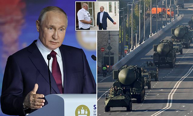 Putin confirms Belarus nuclear weapons.