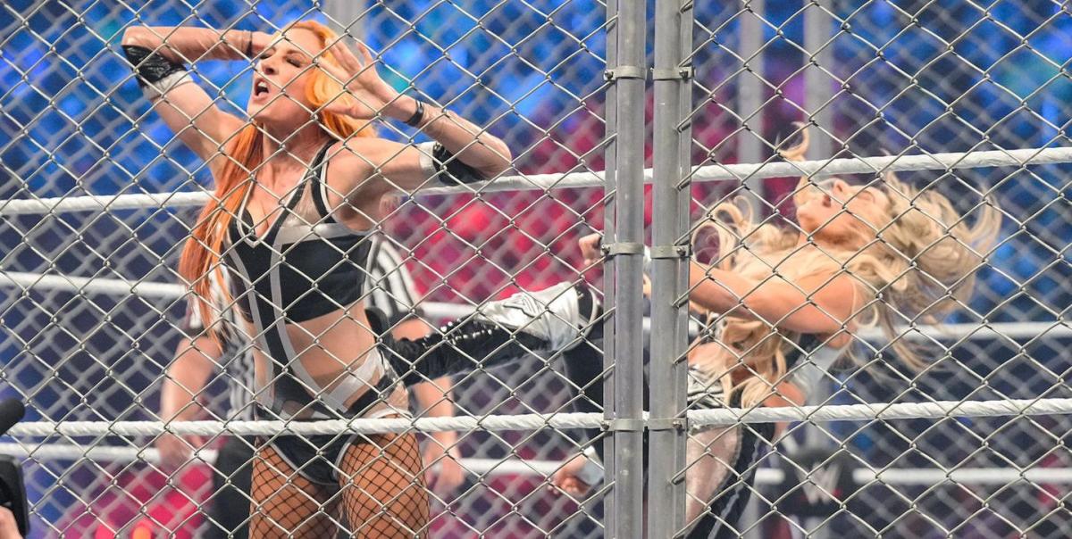 Find out who emerged victorious in the thrilling Steel Cage match at WWE Payback 2023! 13