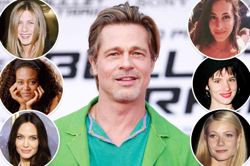 Brad Pitt's Dating Journey: From Ex-Wives to Flings, Unveiling His Colorful Love Life! 11