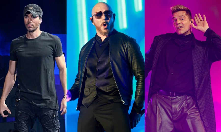 Enrique Iglesias, Ricky Martin, Pitbull Unite for Epic 'Trilogy Tour' at Acrisure Arena 12