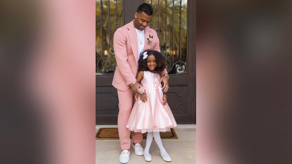 Daddy Daughter Time: Russell Wilson's Adorable Photo Set with Sienna will Melt Your Heart 12