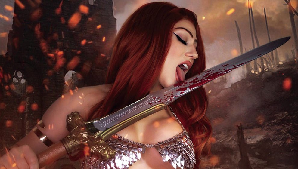 Savage Red Sonja #2: First-Look Preview Reveals Bloodthirsty Bandits and Horrors Lurking in the Burning Sands! 11